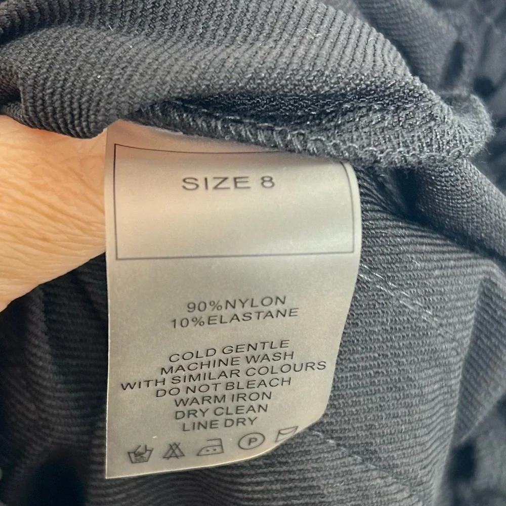 Maniere de Voir black cargo joggers - Picture 8 of 8